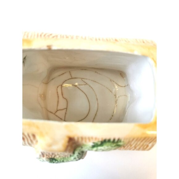 Vintage Cottage Tea Pot Ceramic - Picture 6 of 10